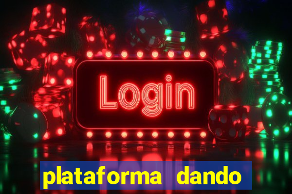 plataforma dando bonus de cadastro